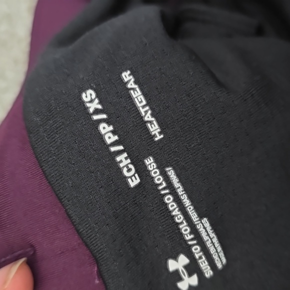 Under Armour Women's Purple Shorts - Picture 3 of 3